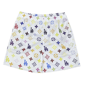 COLORFUL LA MESH SHORTS-8677