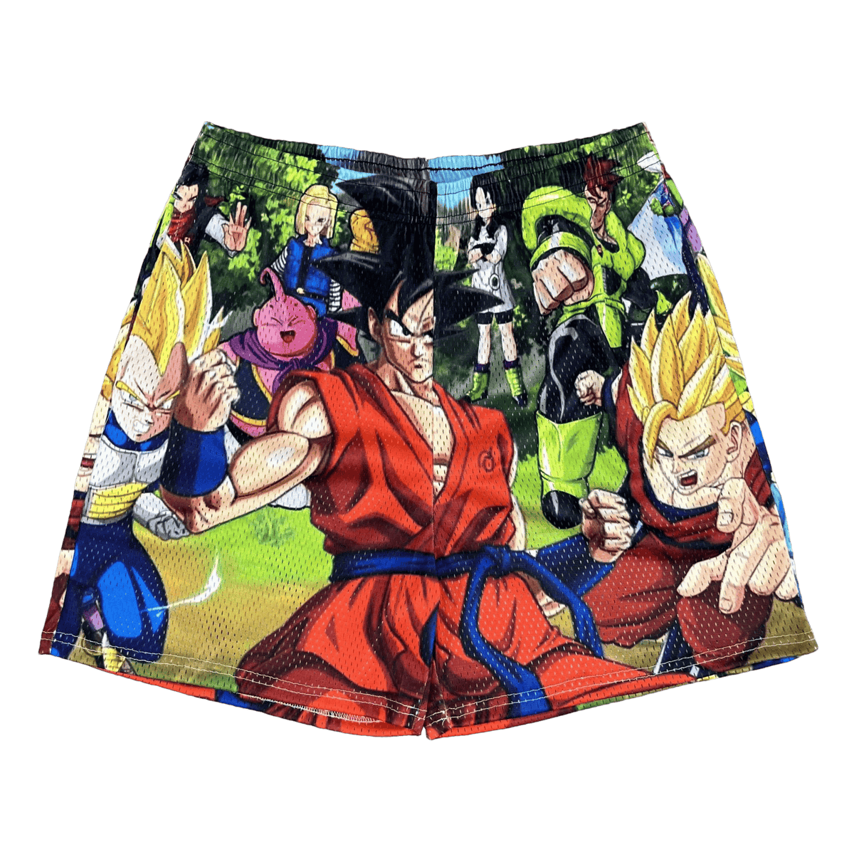 GOKU COLLECTION MESH SHORTS-8686