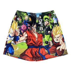 GOKU COLLECTION MESH SHORTS-8686