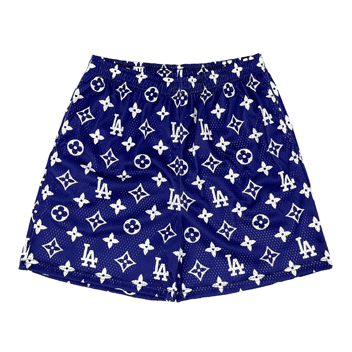 BLUE LA MESH SHORTS-8675