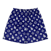BLUE LA MESH SHORTS-8675