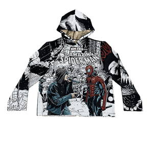 AMAZING SPIDER&VENOM TAPESTRY HOODIE