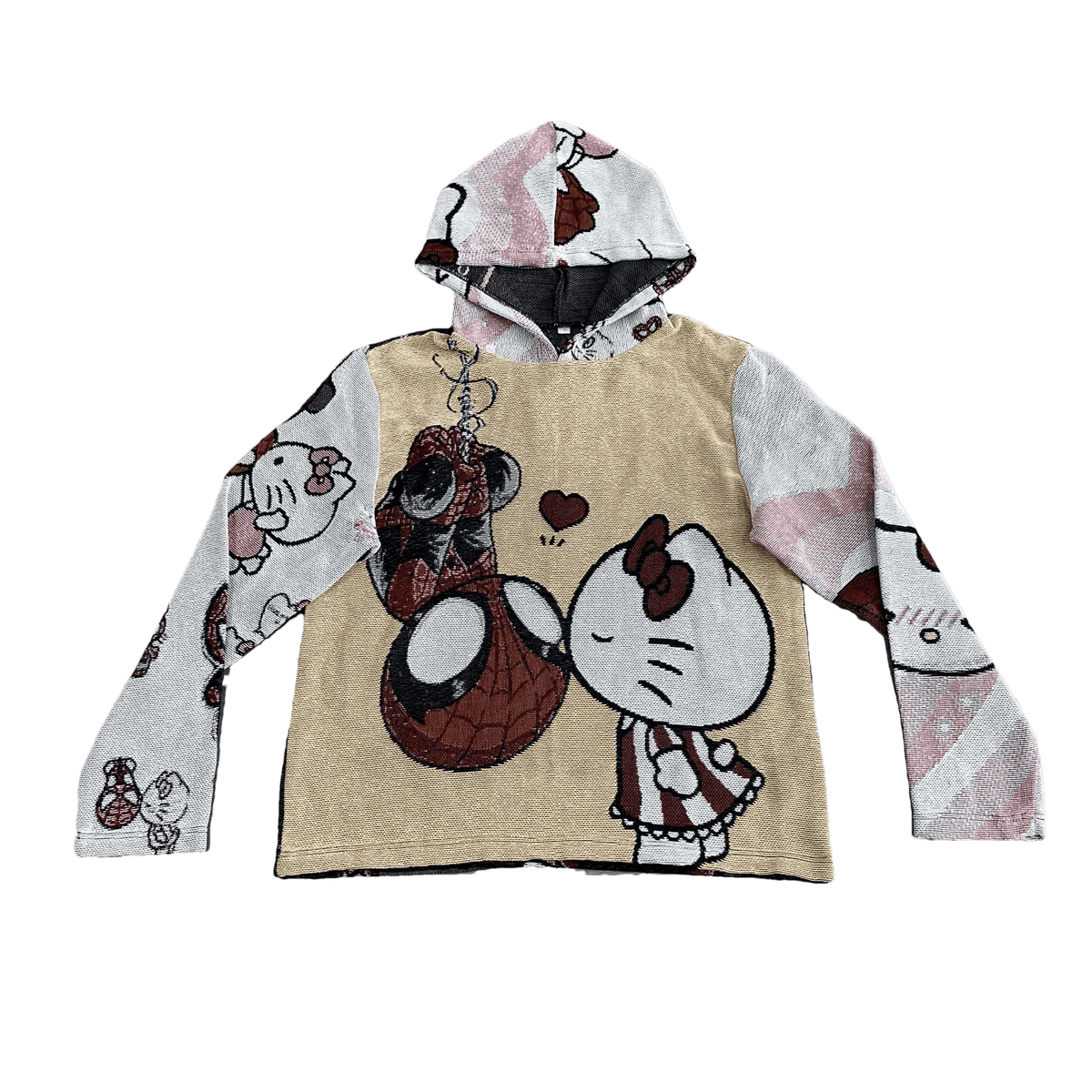 KITTY&SPIDER TAPESTRY HOODIE