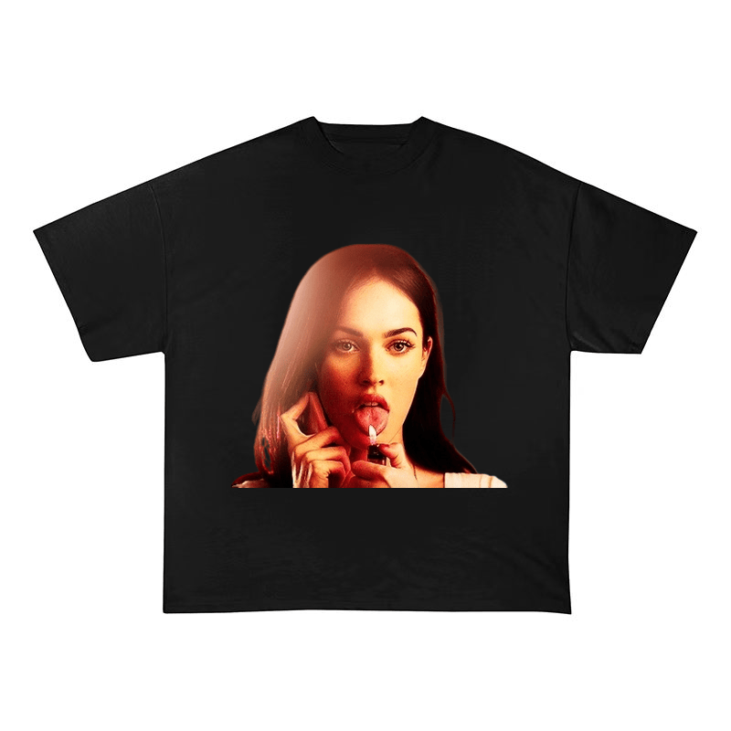 MEGAN FOX JENNIFER'S BODY OVERSIZED HEAVYWEIGHT COTTON TEE-60058
