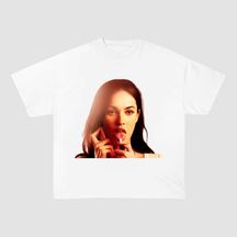 MEGAN FOX JENNIFER'S BODY OVERSIZED HEAVYWEIGHT COTTON TEE-60058