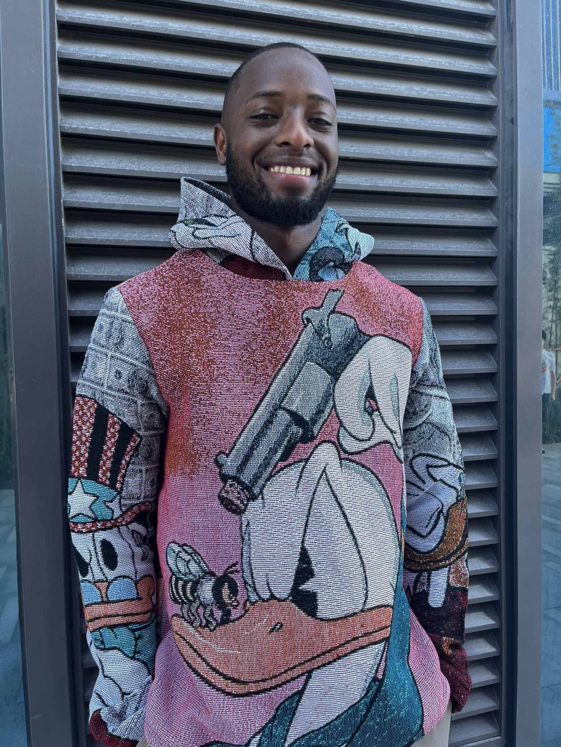 DONALD DUCK TAPESTRY HOODIE
