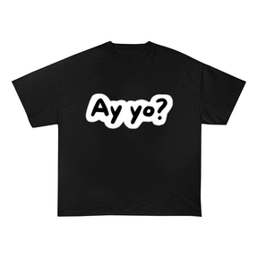 AY YO? STREETWEAR OVERSIZED HEAVYWEIGHT COTTON TEE-60038