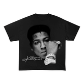 NBA YOUNGBOY KENTRELL SIGNATURE OVERSIZED HEAVYWEIGHT COTTON TEE-60042