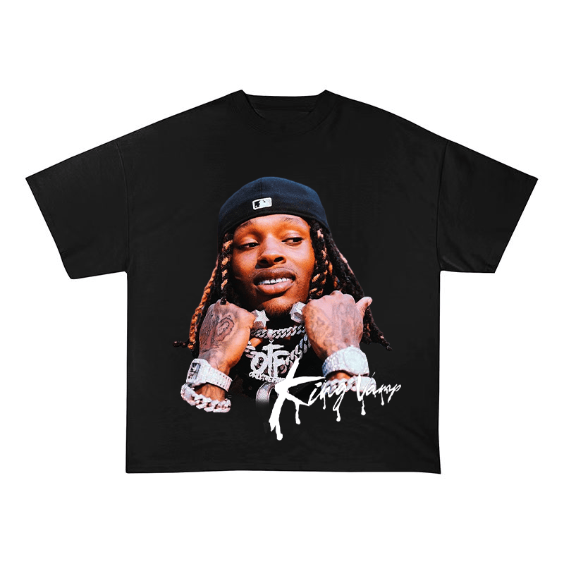 KING VON SIGNATURE OVERSIZED HEAVYWEIGHT COTTON TEE-60043