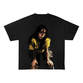 BILLIE EILISH OVERSIZED HEAVYWEIGHT COTTON TEE-60046