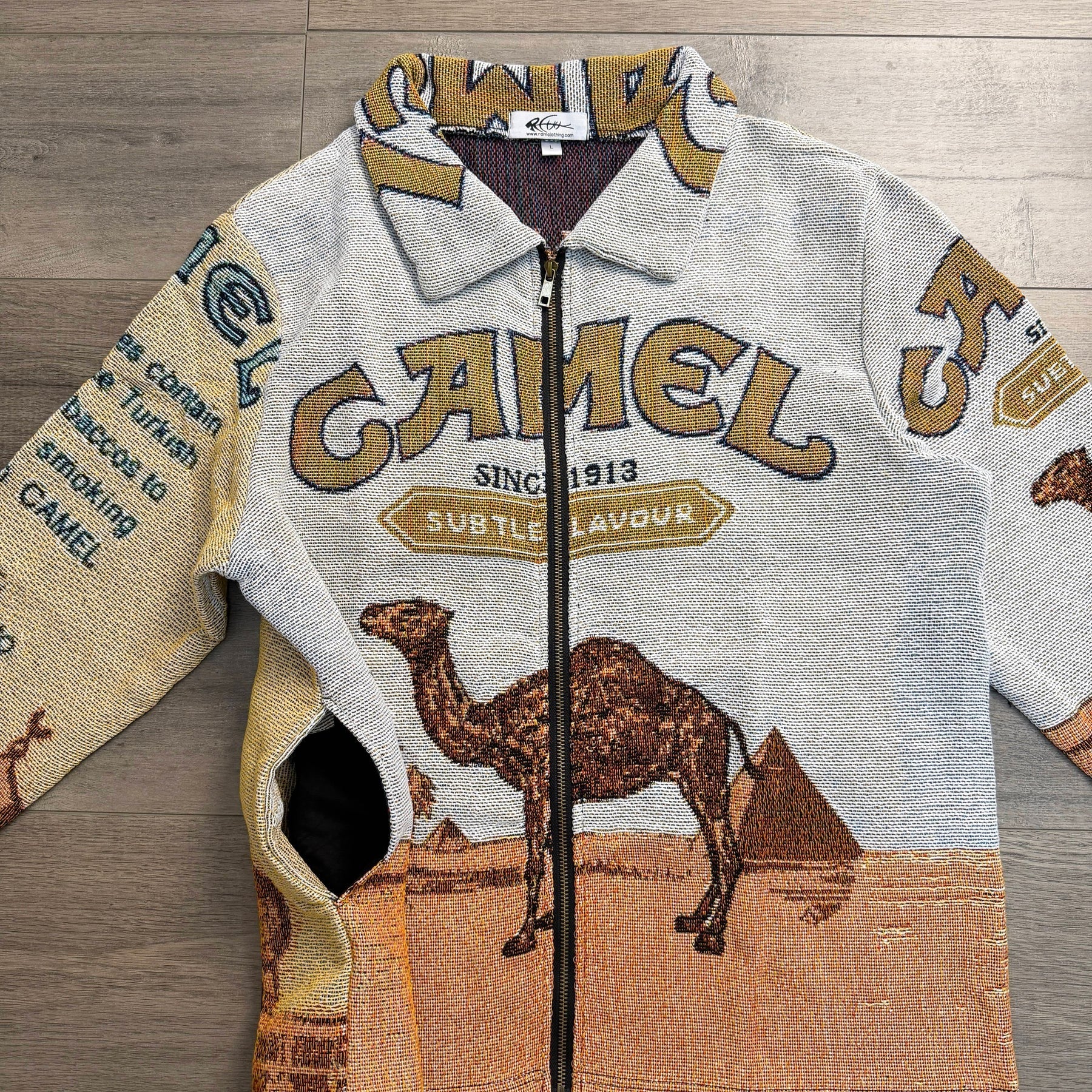 CAMEL TAPESTRY JACKET