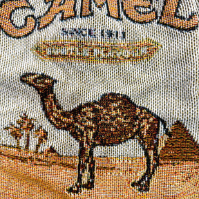 CAMEL TAPESTRY SHORTS