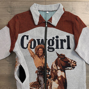 COWGIRL TAPESTRY TEE