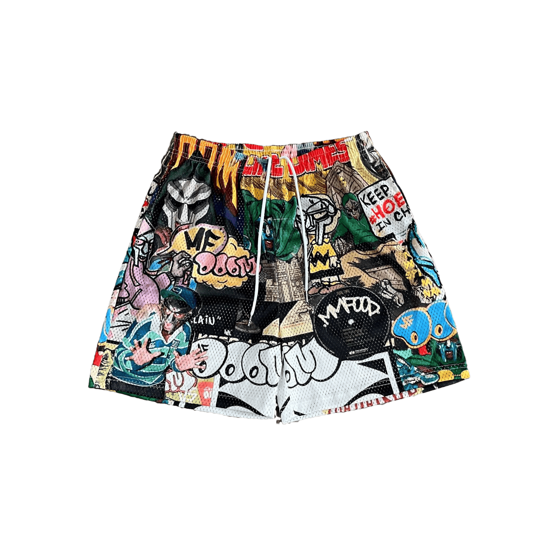 MF DOOM MESH SHORTS-8602