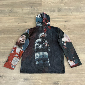 CHRIS BROWN TAPESTRY HOODIE