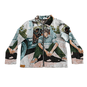 TAKUMI FUJIWARA TAPESTRY JACKET