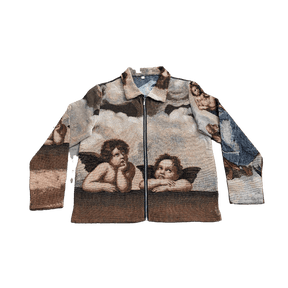 TWO ANGELS TAPESTRY JACKET