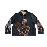 ROSE SKULL TAPESTRY JACKET