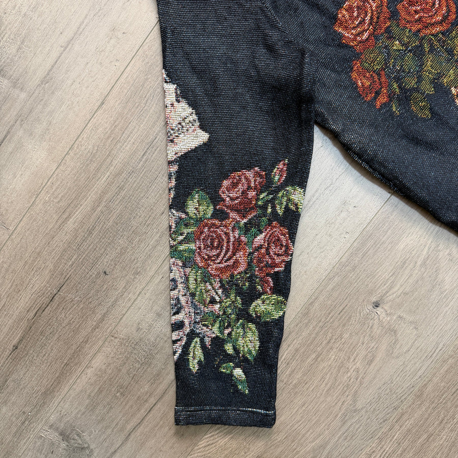 ROSE SKULL TAPESTRY JACKET