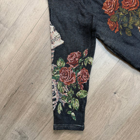 ROSE SKULL TAPESTRY JACKET