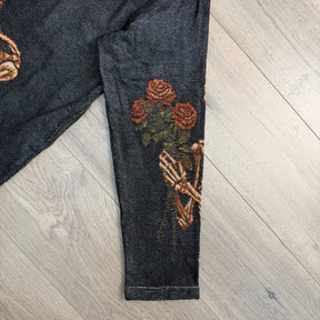 ROSE SKULL TAPESTRY JACKET