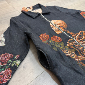 ROSE SKULL TAPESTRY JACKET
