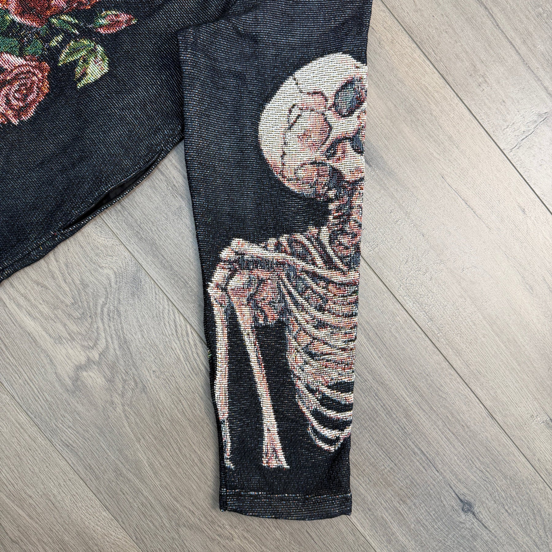 ROSE SKULL TAPESTRY JACKET