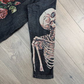 ROSE SKULL TAPESTRY JACKET