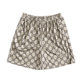 KHAKI GU MESH SHORTS-8717