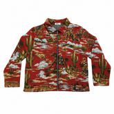 RED COWBOY TAPESTRY JACKET