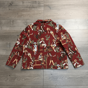 RED COWGIRL TAPESTRY JACKET