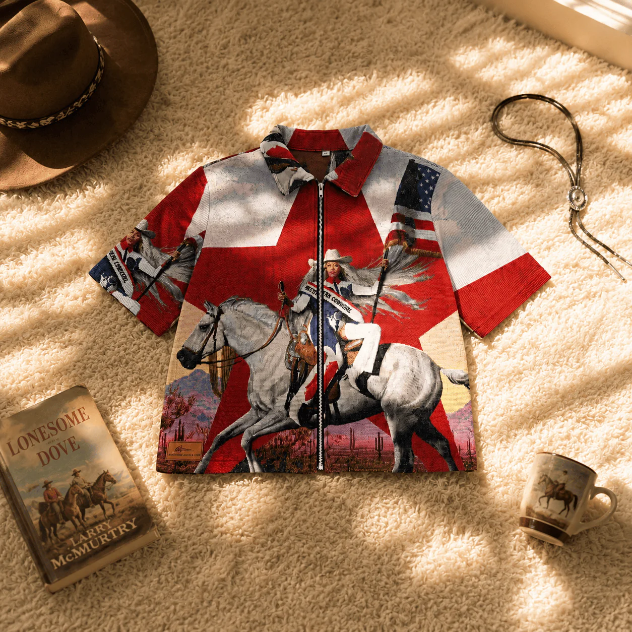WESTERN STAR TAPESTRY TEE