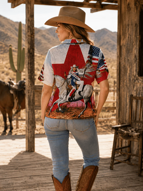 WESTERN STAR TAPESTRY TEE