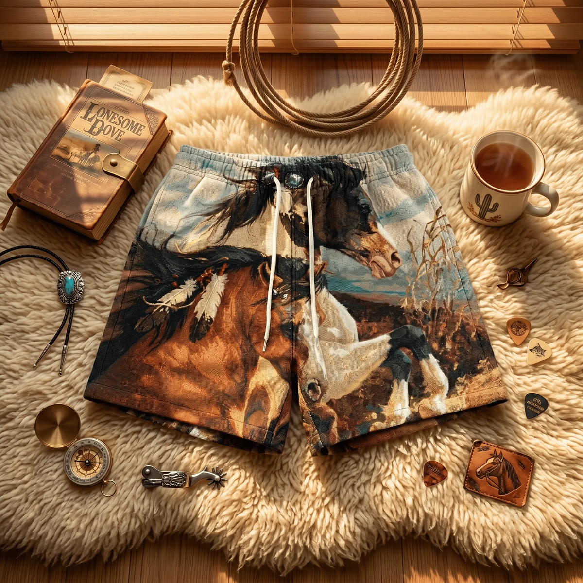 WESTERN V2 TAPESTRY SHORTS