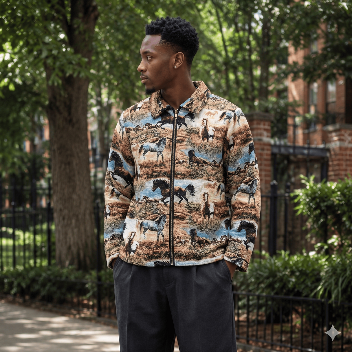 WESTERN TAPESTRY JACKET