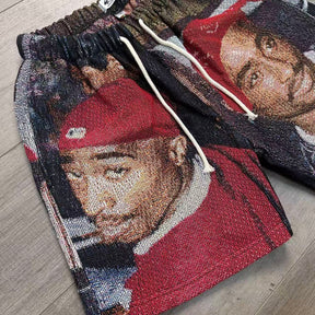 2PAC V5 TAPESTRY SHORTS
