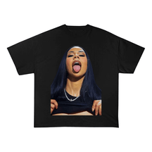 RDMCLOTHINGART S / BLACK TEE tapestry hoodie MARIAH THE SCIENTIST OVERSIZED HEAVYWEIGHT COTTON TEE-60030