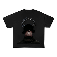 RDMCLOTHINGART S / BLACK TEE tapestry hoodie SLIPKNOT COREY TAYLOR OVERSIZED HEAVYWEIGHT COTTON TEE-60024