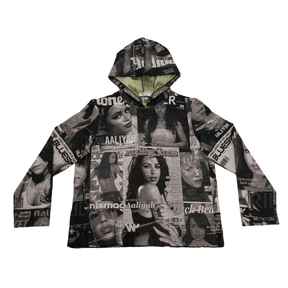 RDMCLOTHINGART tapestry hoodie Aaliyah Tapestry