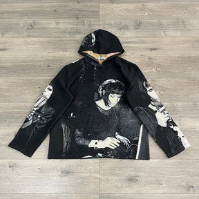RDMCLOTHINGART tapestry hoodie ALICE TAPESTRY HOODIE