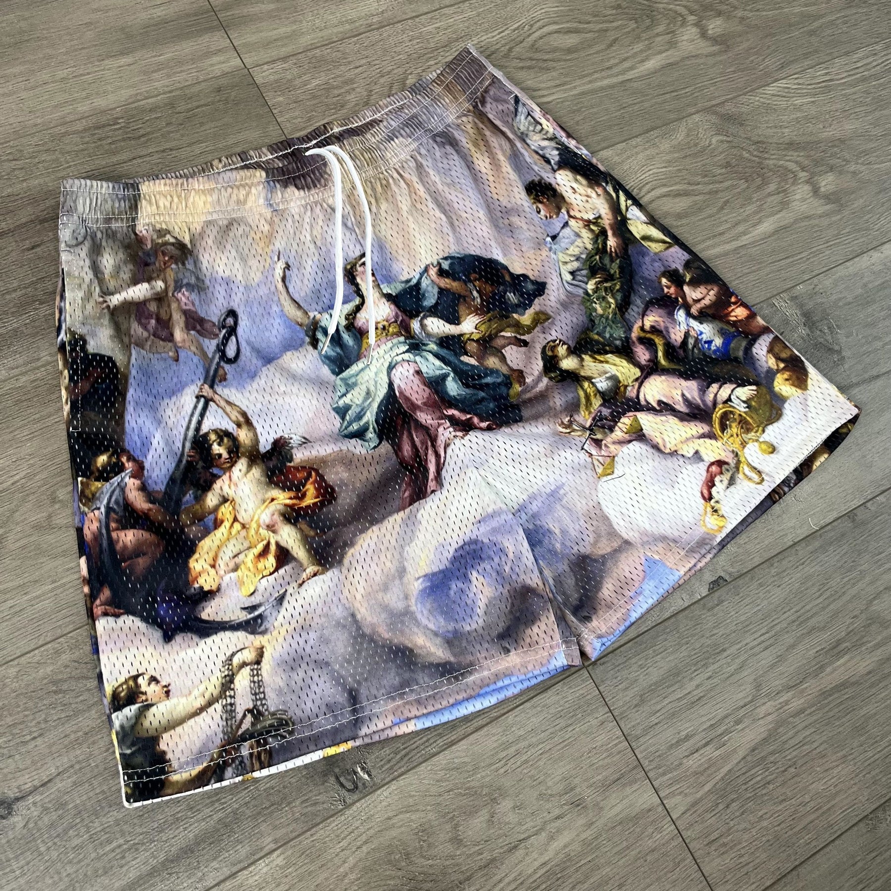 ANGEL MESH SHORTS-8678 - RDMCLOTHINGART