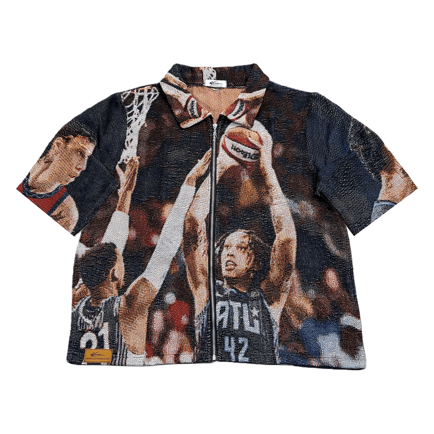 RDMCLOTHINGART tapestry hoodie ATLANTA TAPESTRY TEE