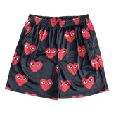B&RED CDG MESH SHORTS-8733 - RDMCLOTHINGART