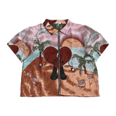 RDMCLOTHINGART tapestry hoodie BAD BUNNY V3 TAPESTRY TEE-98235