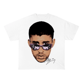 RDMCLOTHINGART tapestry hoodie BADBUNNY WEIGHT COTTON TEE-8016