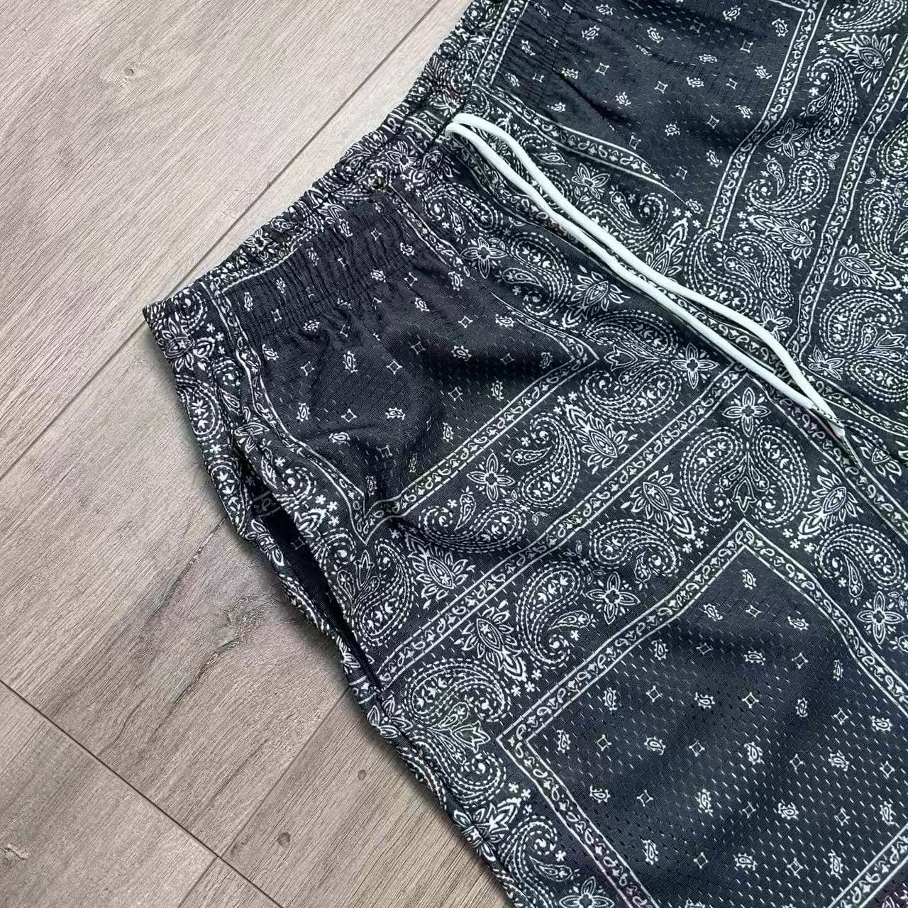 RDMCLOTHINGART tapestry hoodie BANDANA V2 MESH SHORTS-8813