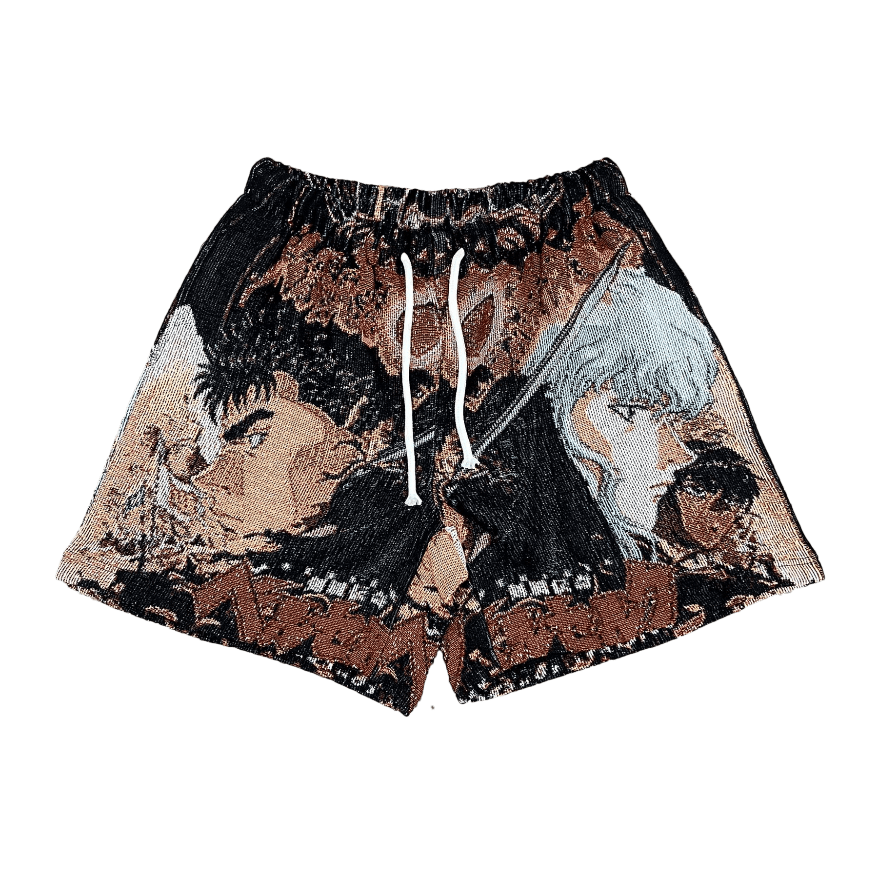 BERSERK TAPESTRY SHORTS - RDMCLOTHINGART