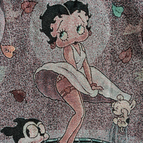 RDMCLOTHINGART tapestry hoodie BETTY BOOP CHERRIES TAPESTRY TEE-98363