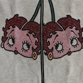 RDMCLOTHINGART tapestry hoodie BETTY BOOP CHERRIES TAPESTRY TEE-98363