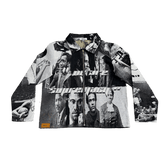 RDMCLOTHINGART tapestry hoodie BLACK LEADER TAPESTRY JACKET